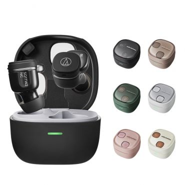 audio-technica 鐵三角 ATH-SQ1TW2NC 主動降噪 真無線耳機