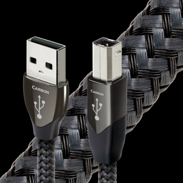 AudioQuest Carbon (A ↔ B) USB 數位訊號線 0.75m