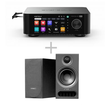 【來店享優惠價】Eversolo Play CD 串流媒體擴大機 + PMC prodigy 1 書架揚聲器